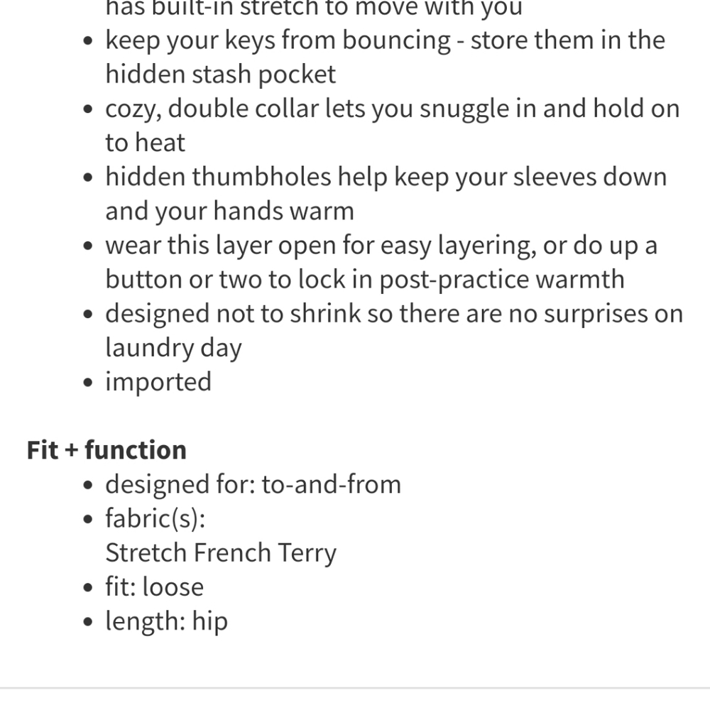 COPY - Lululemon To Class Jacket - Picture 6 of 6